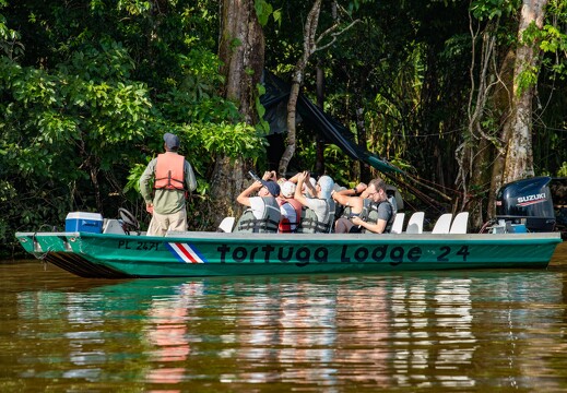 Tortuga Lodge_guided_natural_history_boat_excursion at_tortuguero_national_park_3