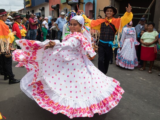 Danse folclorique au Nicaragua par Roberto Zuniga
