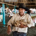 Homme à Pochomil, Nicaragua par Roberto Zuniga