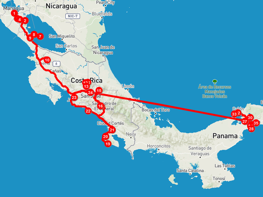 voyage mexique guatemala honduras
